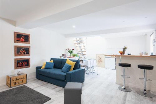 Grand duplex au calme en centre-ville - Odenas