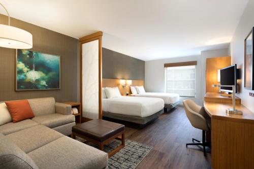 ハイアット プレース オースチン ダウンタウンTwo Queen Beds (with Sofa Bed)