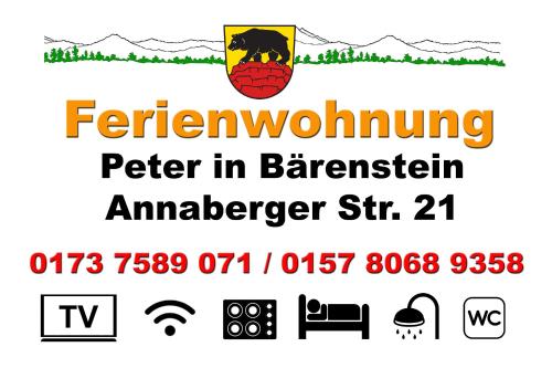 kleine Fewo Peter in Bärenstein