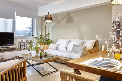  Chic & Luxury Loft with Terrific View at Private Theseus Village in Agia Pelagia