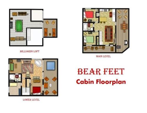 Bear Feet Cabin in Gatlinburg - Great Location with National Park Views!