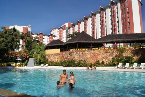 Swimming pool, Acqua Bella Thermas Hotel in Vila Olegario