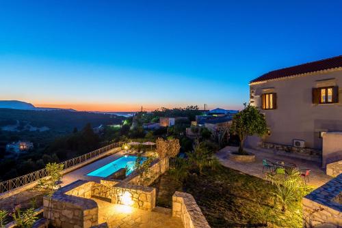  Historical Traditional Totally renovated Villa OLGA With an olive Mill in Almyrida