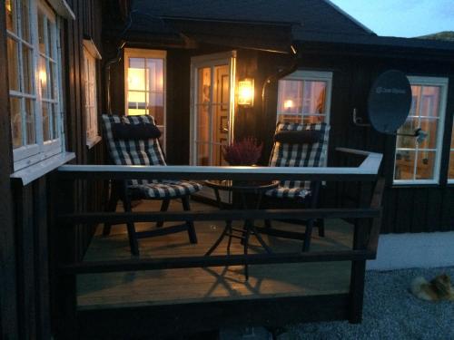 ระเบียง/ชานเรือน, Veslehytta - cabin 1050 moh via amazing view and ambiance in โอล