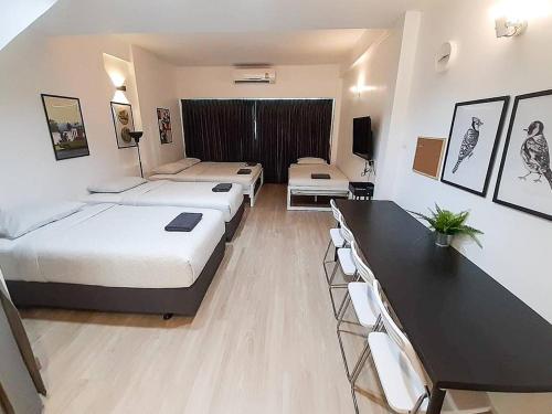 B3 Cosy Studio /5 guests/ Near MRT/full kitchen, Bangkok