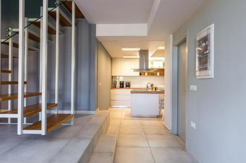 Bathroom, Physis Villas Chania in Theriso