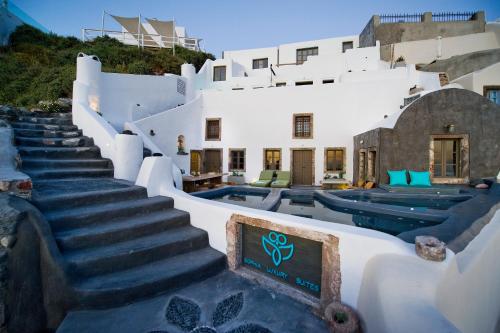 Balkon/terasa, Sophia Luxury Suites in Imerovigli