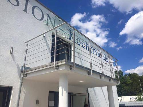 Vista exterior, Pension Kochertal in Aalen