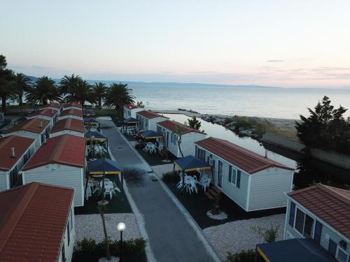  Happy Camp mobile homes in Castello Camping & Summer Resort in Neos Marmaras