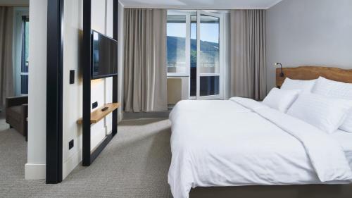 Suite, balkon