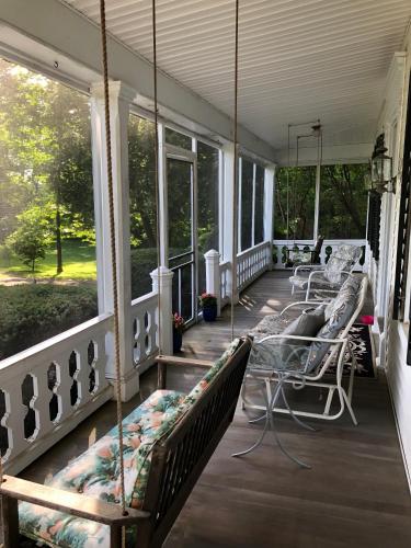 Balkons/terase, Aiken Manor B&B in Frenklina (NH)