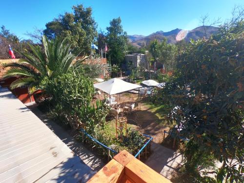 Kilátás, Hostal Michel in Vicuna