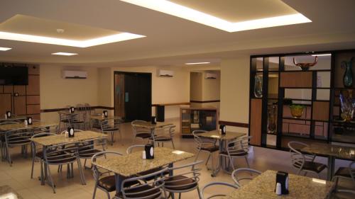 ห้องอาหาร, Astro Hotel in ซาโอโจเซ่ ดอสแคมพอส