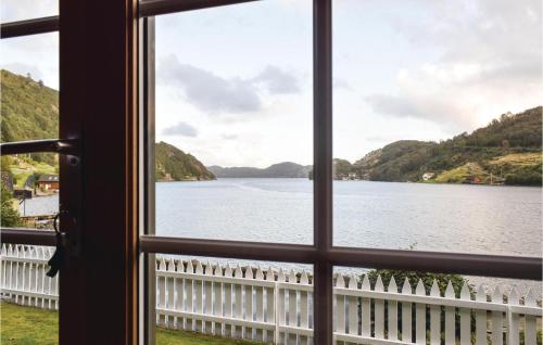Kilátás, 4 Bedroom Cozy Home In Farsund in Farsund