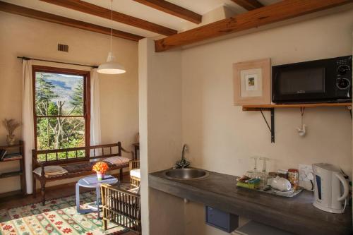 廚房, Lentelus Farmstay in 馬拉加斯