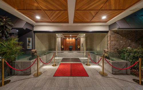 Entrance, Palms Hotel in Bankstown