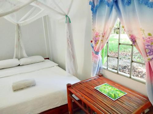 1 double bed