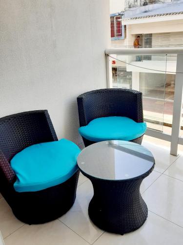 Μπαλκόνι/βεράντα, Blue Emerald Inn in νήσος Σαν Αντρές