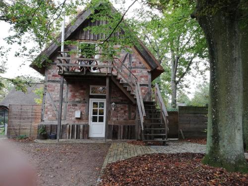 Fachwerkkate in Lubeck Suburbs