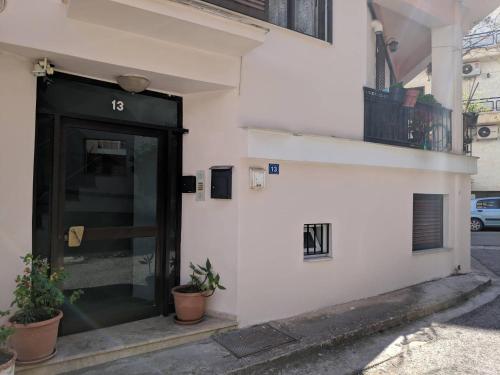 Sky line center city F in Aigio (Pelopponese)