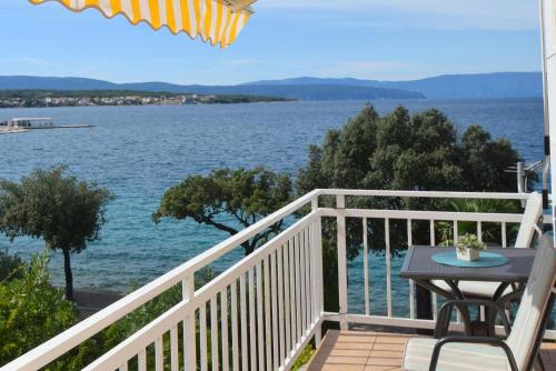 Erkély/terasz, Apartments Margarita in Malinska