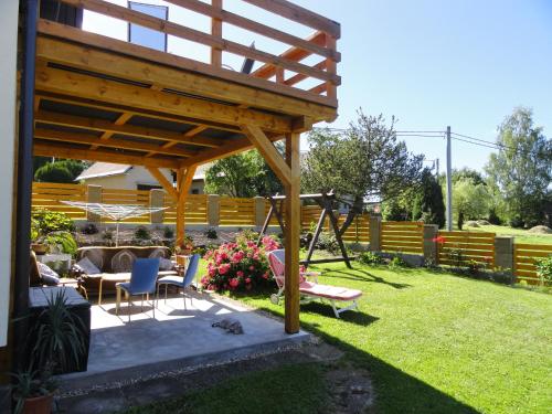 Erkély/terasz, Apartmán Woodcock (Apartman Woodcock) in Jestřabí v Krkonoších