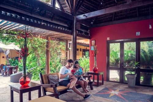 大厅, Hotel Aconchego Porto de Galinhas in 波尔图嘎林海斯