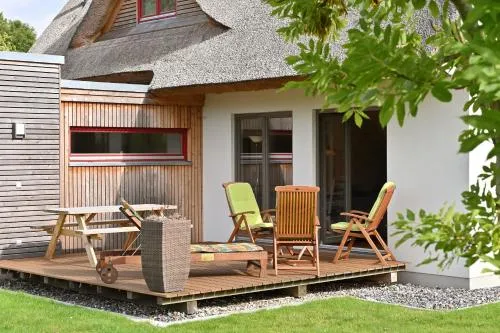 Reetdachhaus "Treibholz" in Wiek auf Rügen, Deutschland