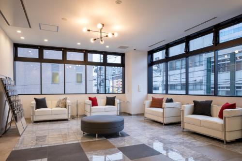 Előcsarnok, Green Rich Hotel Tottoriekimae Artificial hot spring Futamata Yunohana near Tottori repülőtér