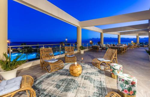 Altan/terrasse, Elysian Luxury Hotel and Spa in Kalamata