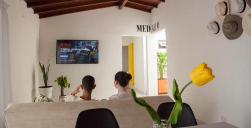 Apartamento remodelado en el mejor lugar del centro de Medellín. Home Aris 402, Medellín (zdjęcie 9)