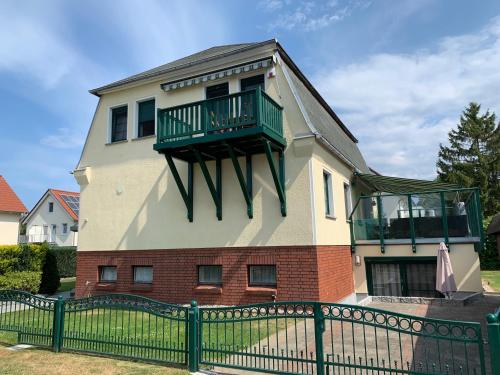 Grünes Haus in Heringsdorf, Deutschland