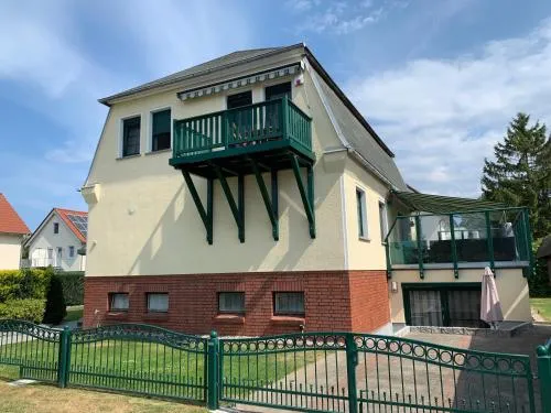 Grünes Haus in Heringsdorf, Deutschland