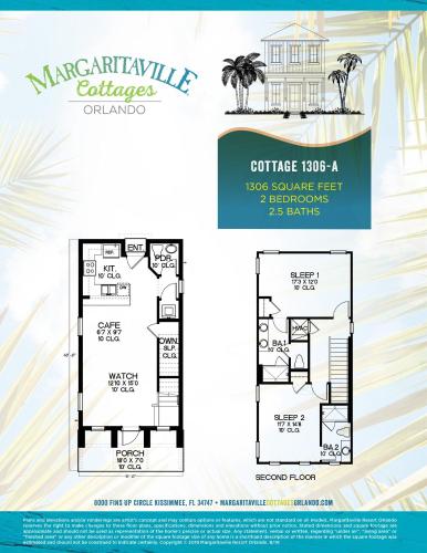 Inviting Cottage near Disney with Hotel Amenities at Margaritaville 8004DD - image 3