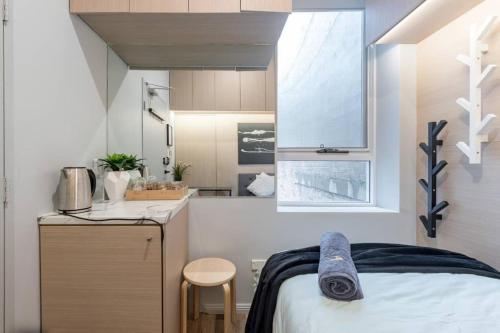 1 Private King Single Bed In Sydney CBD Near Train UTS DarlingHar&ICC&C hinatown - ROOM ONLY in Centralni