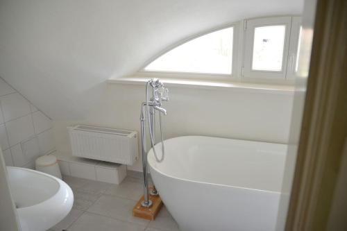 Bathroom, Deichkind - Reetdachhaus direkt am Elbdeich in Lenzerwische