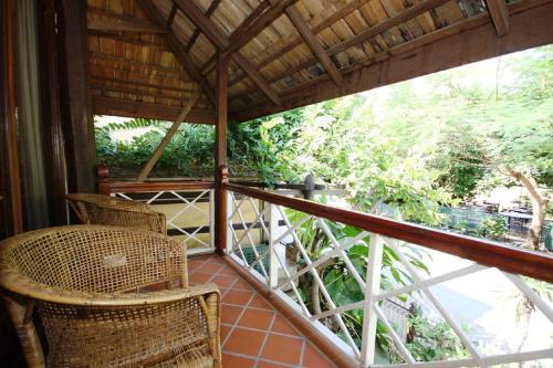 Balcony/terrace, Sala Prabang Hotel in Riverfront