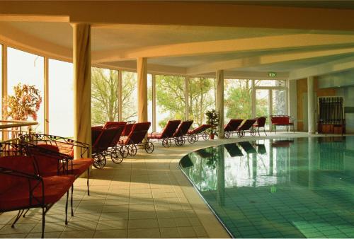 Úszómedence, Seehotel Schloss Klink in Klink
