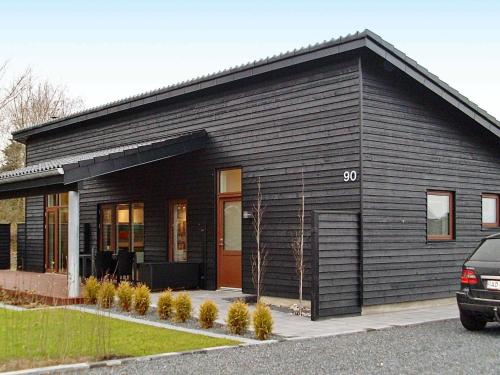 . Chic Holiday Home in Jutland with Roofed Terrace