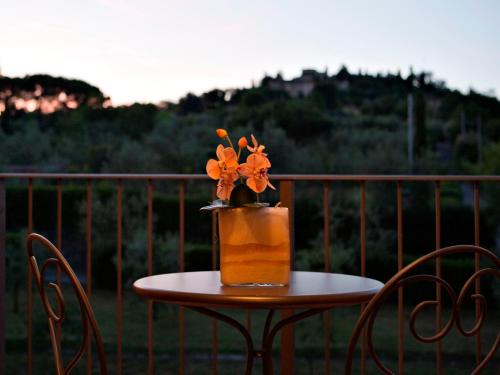 Erkély/terasz, Hotel Villa Cappugi in Pistoia