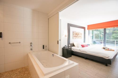 Salle de bain, Cocoon Hotel La Rive in Bourscheid