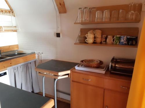 virtuve, Holiday home Zajícovi (Holiday home Zajicovi) in Slapy