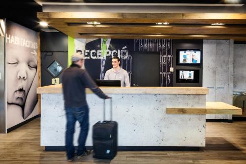 ล็อบบี้, ไอบิส บัดเจ็ต บาร์เซโลนา ซานอันเดรว เดลา บาร์กา (ibis budget Barcelona Sant Andreu de la Barca) in แซนท์แอนดรูเดลาบาร์คา