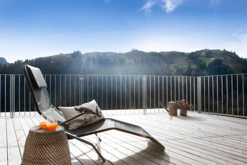 Balcony/terrace, Appartementhaus Uga in Damuls