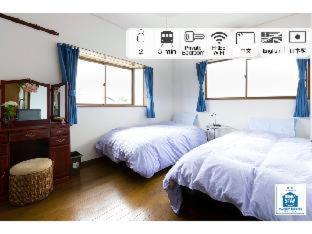A&Z Guest House 関空行南海線二色の浜駅三分 鍵付き4人部屋