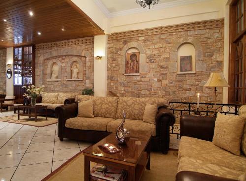 酒吧/高級酒吧, Hermes Delphi Hotel in 德爾菲市中心