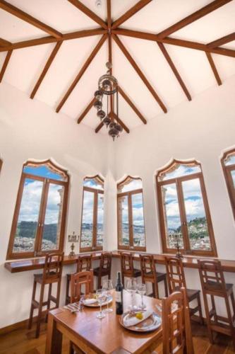 ห้องอาหาร, Vista del Angel Hotel Boutique in เซนโตร อิสโตริโก