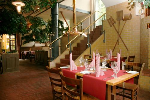 餐廳, 阿恩施塔特斯塔德特布瑞恩霍特公園酒店 (Hotelpark Stadtbrauerei Arnstadt) in 阿恩施塔特