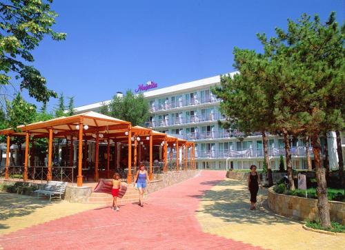 Bejárat, Hotel Magnolia in Albena
