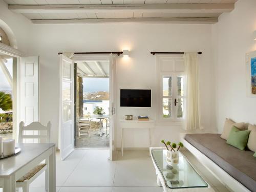 陽台/露台, Kallos of Mykonos - previous Leonis Summer Houses in 阿吉歐尼斯